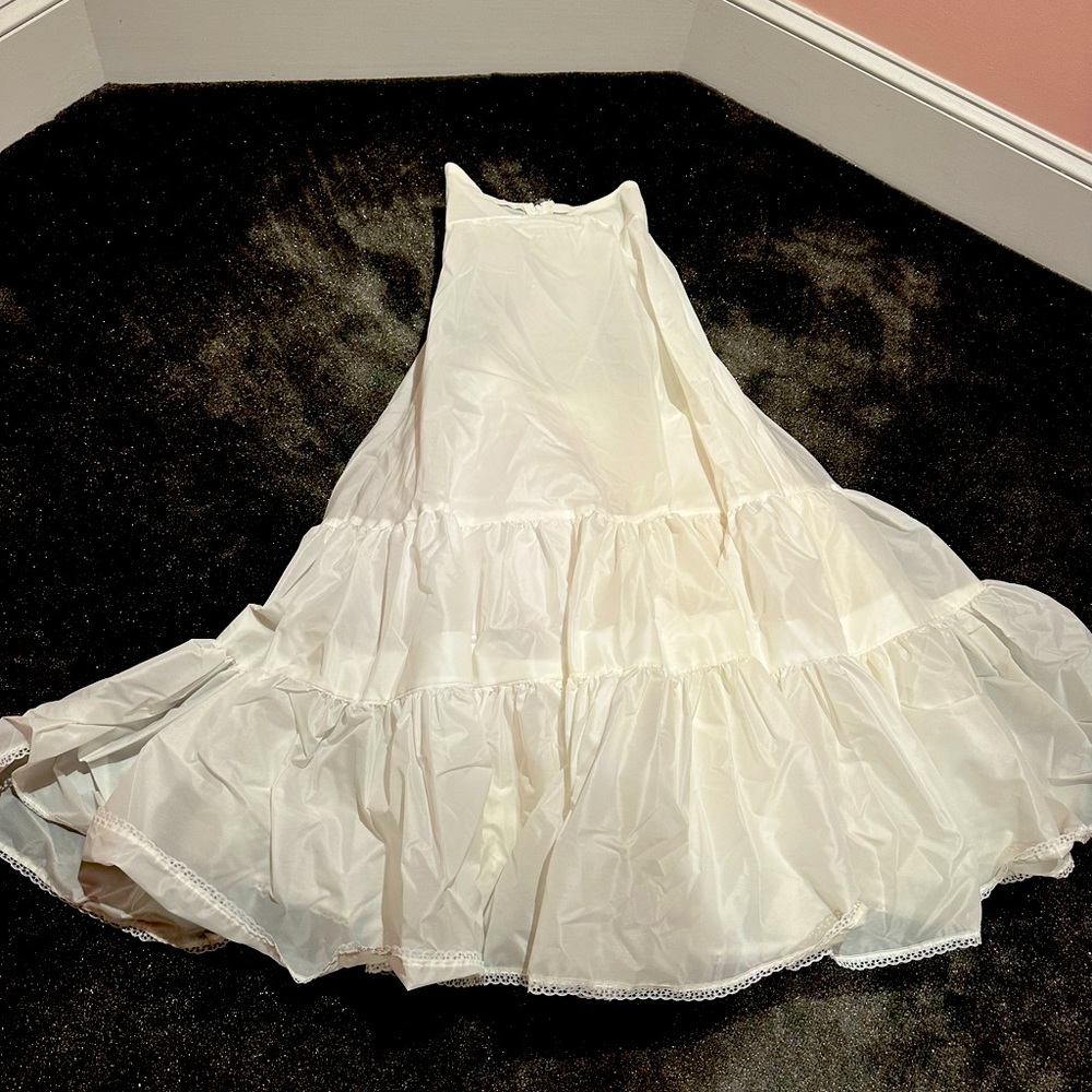 Vintage 60s ball gown slip - Picture 2 of 3